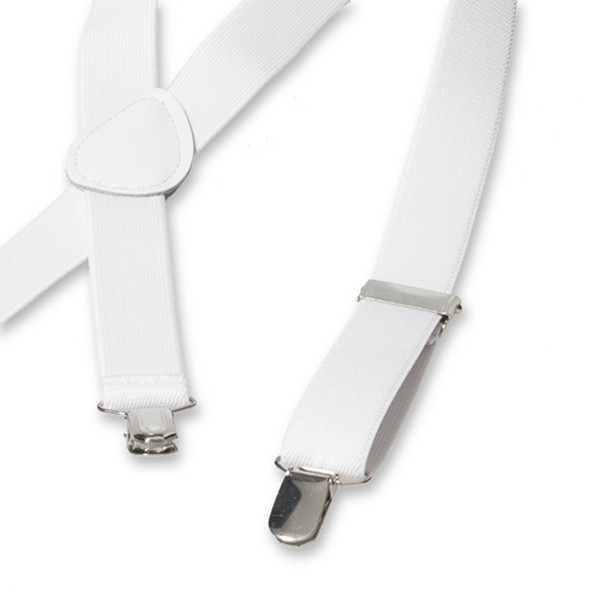 Weiße Hosenträger für Kinder (3)