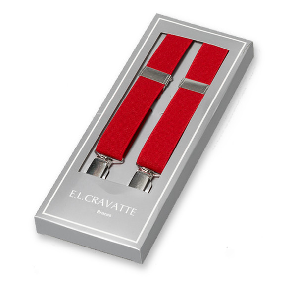 Hellrot Hosenträger für Kinder (1)