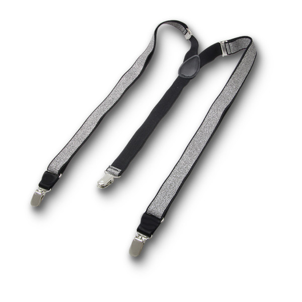 Silber Glitzer Hosenträger für Kinder  (2)