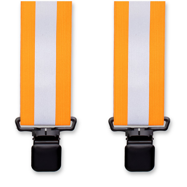 Neonorange Arbeitshosenträger (1)