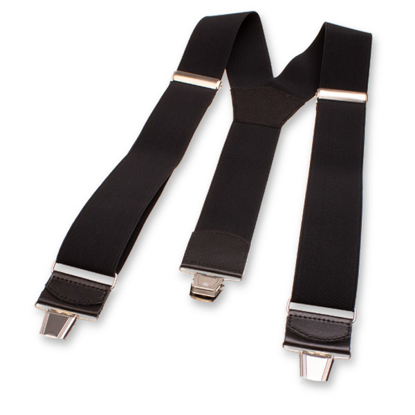 Schwarze Extra Breite Hosenträger (2)