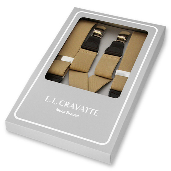 Beige Hosenträger Extra Lang (1)