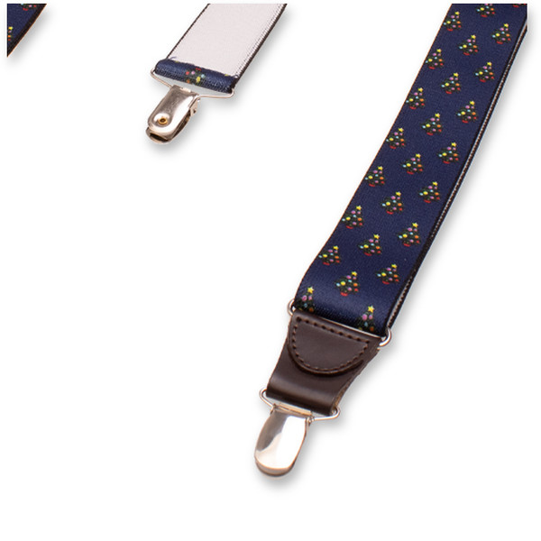 Hosenträger Weihnachtsbaum - Blau  (3)