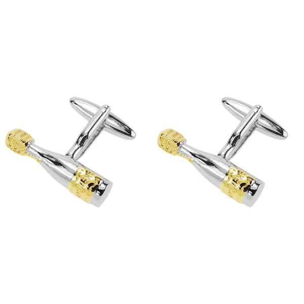 Champagner Manschettenknöpfe (1)