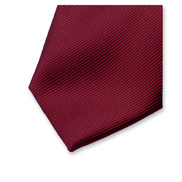 Clipkrawatte Weinrot  (2)