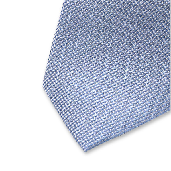 Hellblaue Krawatte mit Struktur (2)