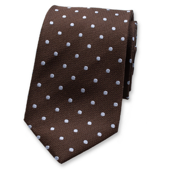 Krawatte Polka Dot Braun (1)