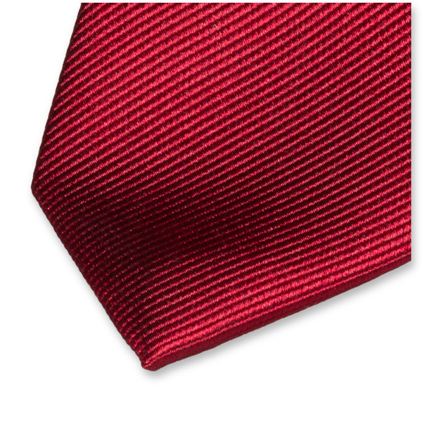 Dunkelrote Krawatte für Damen (2)