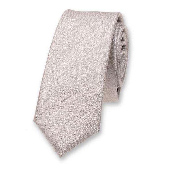 Kinderkrawatte Silber Glitzer (1)