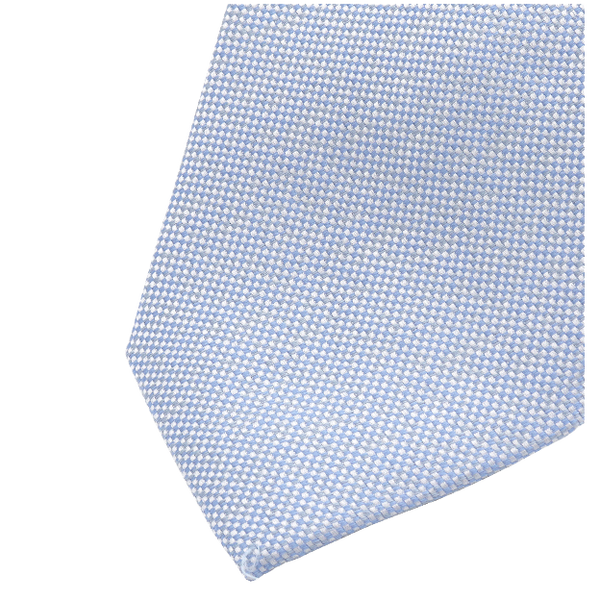 Hellblaue Krawatte Two-tone (2)