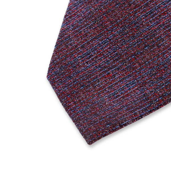 Schmale Krawatte Rot-Blau Gemischt (2)