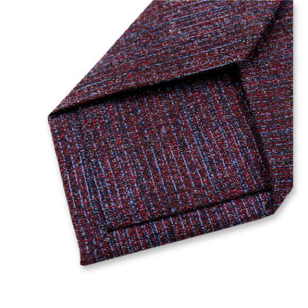 Schmale Krawatte Rot-Blau Gemischt (3)