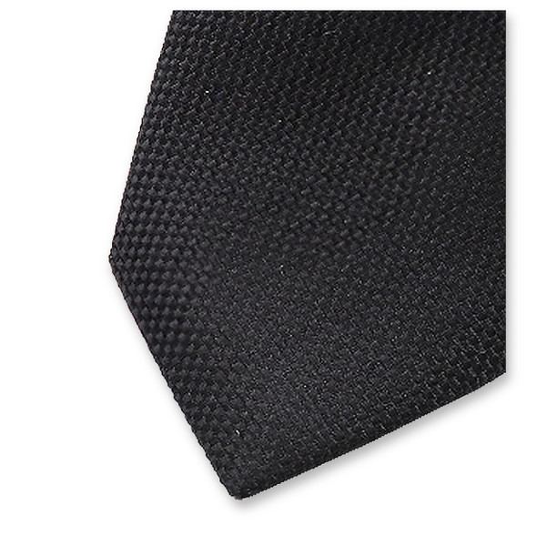 Krawatte mit schmaler Struktur - Schwarz (3)