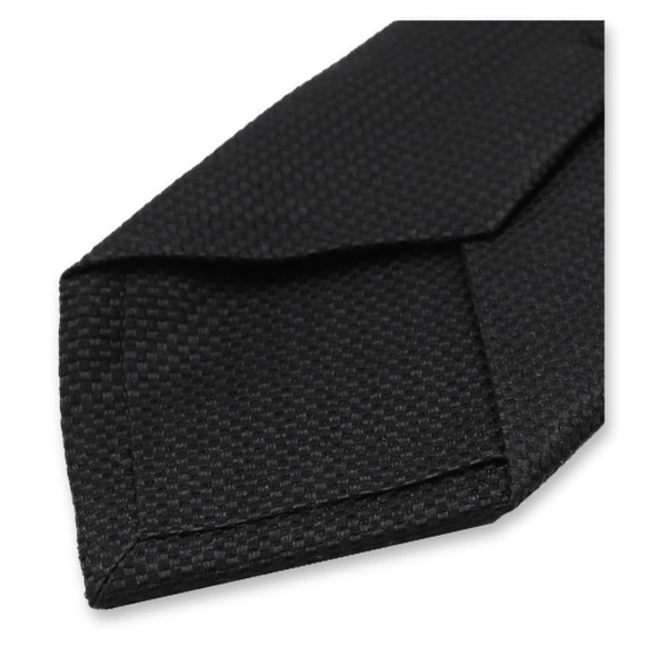 Krawatte mit schmaler Struktur - Schwarz (2)