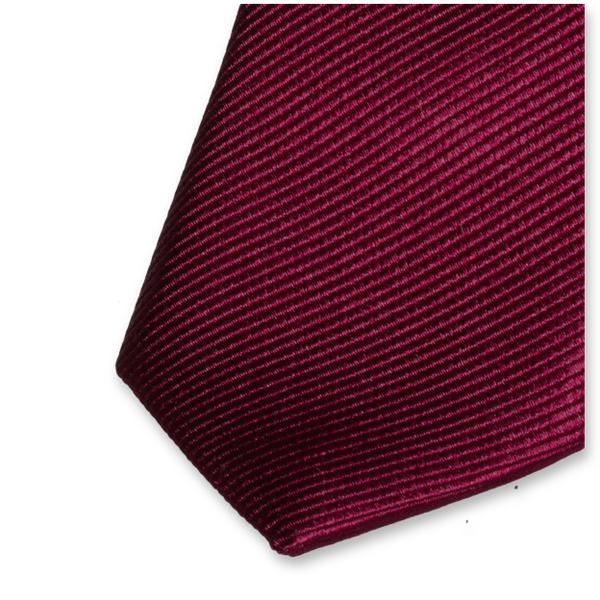 Super schmale Krawatte Weinrot (2)