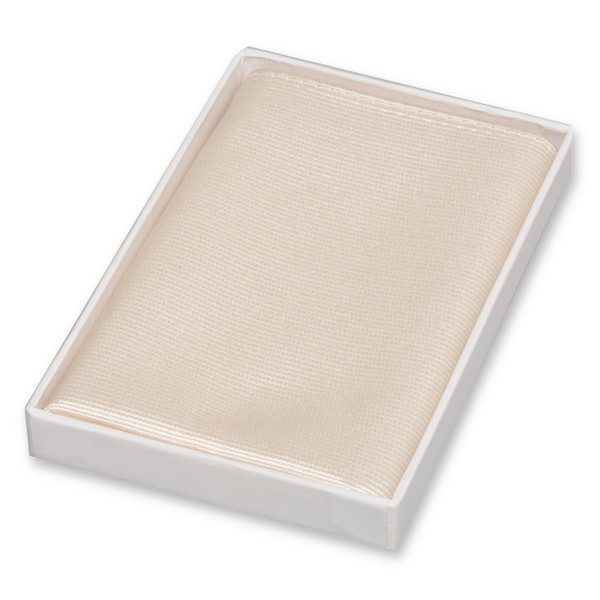 Creme weißes Einstecktuch (1)