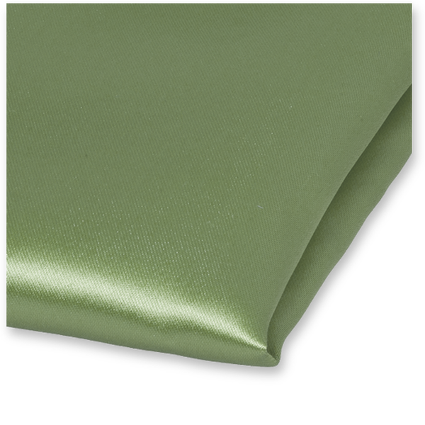 Salbeigrüne Einstecktuch Polyester Satin (2)