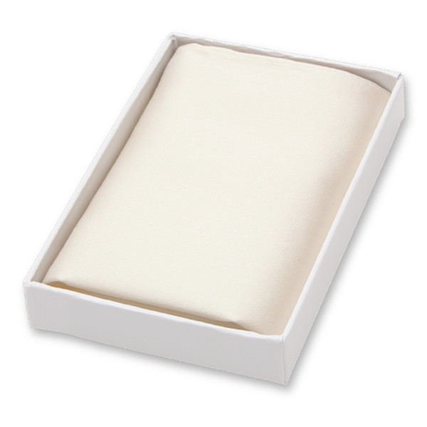 Off-white Satin Einstecktuch (1)