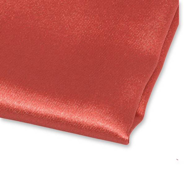 Koralle Satin Einstecktuch (2)