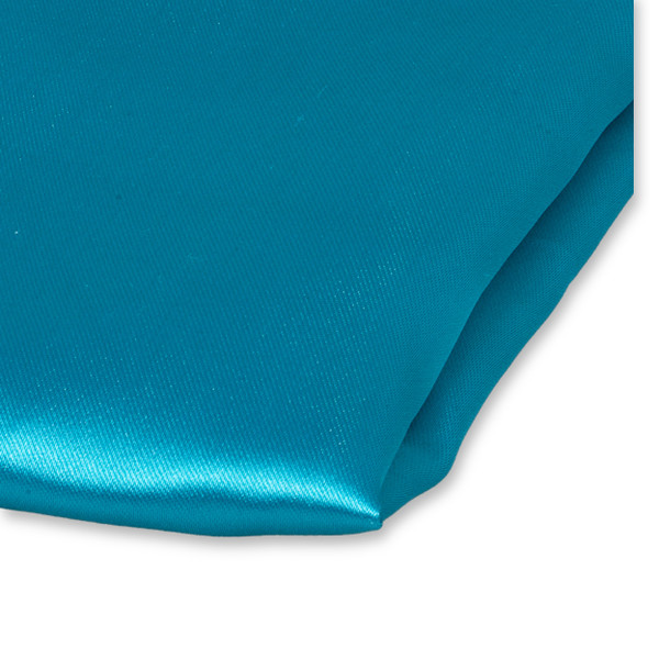 Aqua Einstecktuch Polyester Satin (2)