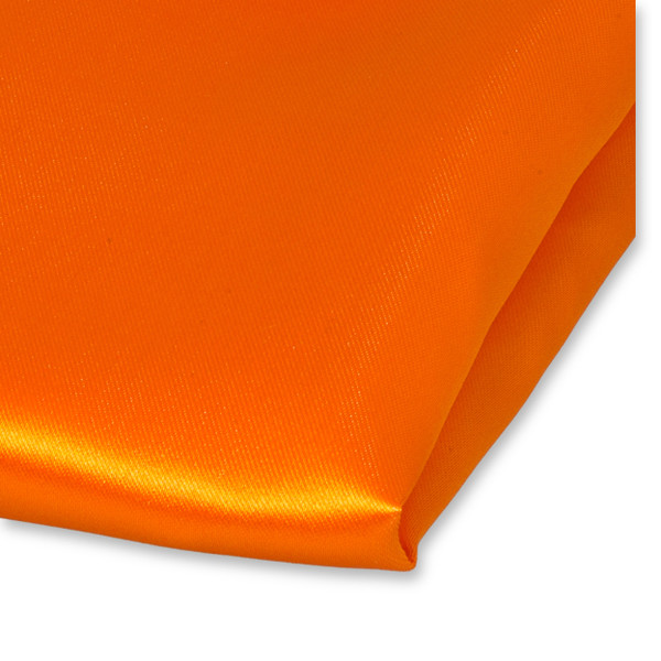 Orange Einstecktuch Polyester Satin (2)