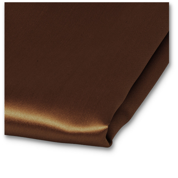 Cognac Einstecktuch Polyester Satin (2)