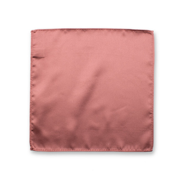 Mauve Einstecktuch Polyester Satin (2)