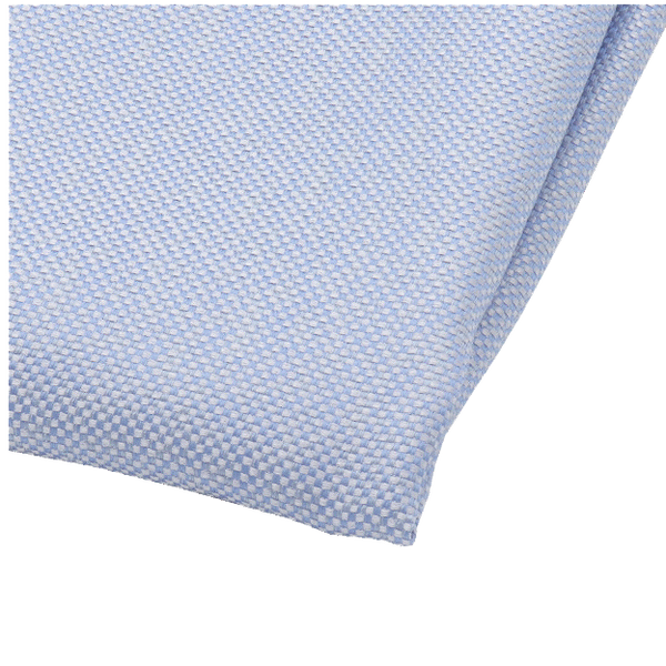 Hellblaues Einstecktuch Two-tone (2)