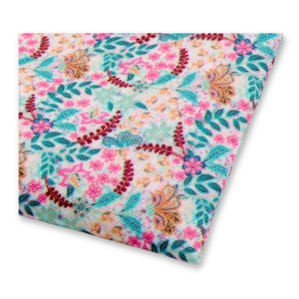 Mehrfarbiges Einstecktuch mit Blumenmotiv (2)