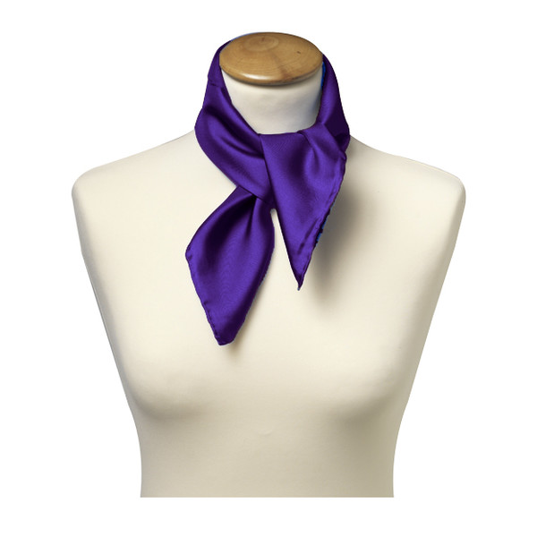 Violettes Nickituch - Viereckig (2)