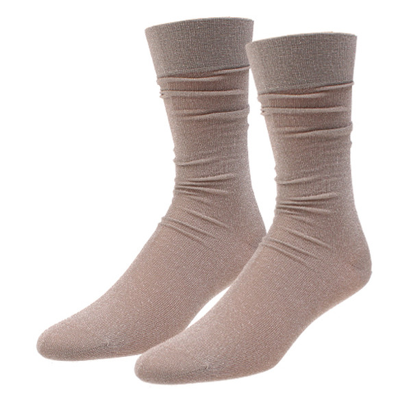 Socken - Glitzer Silber (2)
