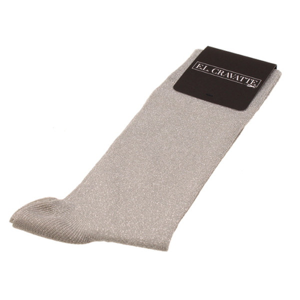 Socken - Glitzer Silber (1)