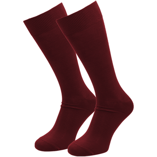 Socken Burgund - Luxuriöse (1)