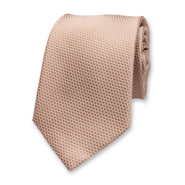 Beige Luxus-Krawatten-Kreismuster (2)