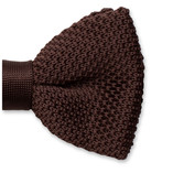 Gestrickte Fliege Braun - Thumbnail 2