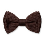 Gestrickte Fliege Braun - Thumbnail 1