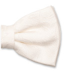 Hochzeitsfliege Ecru - Blumen - Thumbnail 2