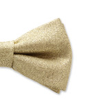 Gold Glitzerstoff Kinderfliege - Thumbnail 2