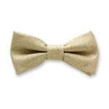 Gold Glitzerstoff Kinderfliege - Thumbnail 1