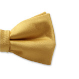 Gold Satin Kinderfliege - Thumbnail 2