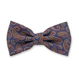 Blaue Paisley-Fliege - Thumbnail 1