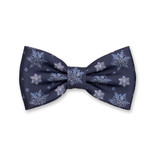 Eisblaue Weihnachtsfliege – Schneeflocken - Thumbnail 1