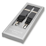 Dunkelgraue Hosenträger - Thumbnail 1