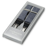 Blauer Hosenträger Woll - Thumbnail 1