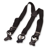 Luxuriöse schwarze Hosenträger - Thumbnail 3