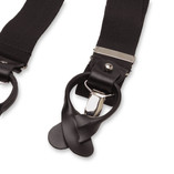 Luxuriöse schwarze Hosenträger - Thumbnail 2