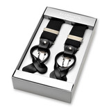 Luxuriöse schwarze Hosenträger - Thumbnail 1