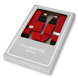 Rote Hosenträger Extra Lang - Thumbnail 1