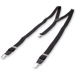 Schmale schwarze Hosenträger - Thumbnail 2