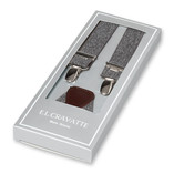 Schmale graue Hosenträger - Thumbnail 1